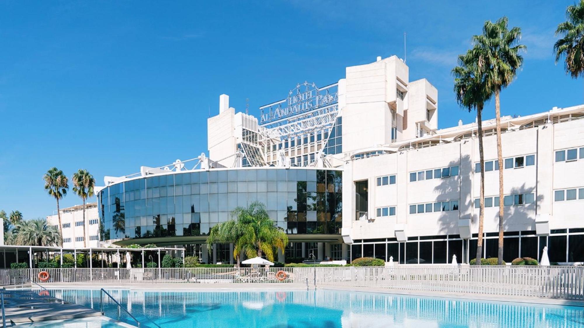 Silken Al-Andalus Palace Hotel Seville Exterior photo