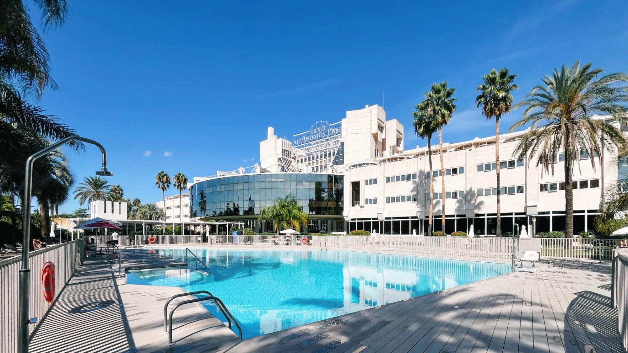 Silken Al-Andalus Palace Hotel Seville Exterior photo